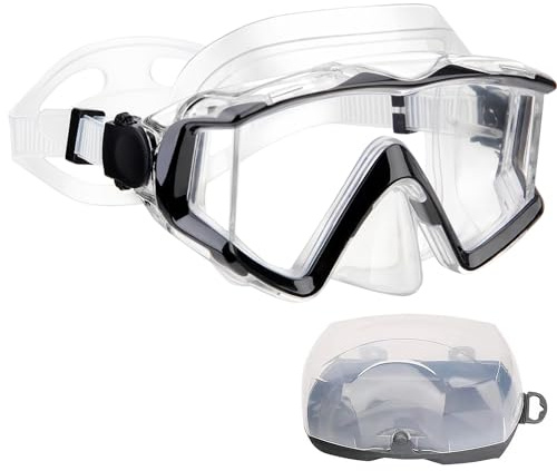 Tauchmaske, Anti-Beschlag, Schwimmen, Schnorchelmaske, geeignet für Erwachsene, Tauchen, Schwimmen, Schnorcheln, Masken
