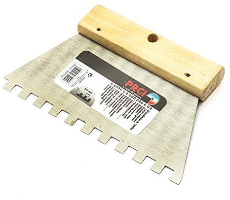Adhesive Comb 9mm Teeth Wall Floor Tile Grout Adhesive Spreader 200mm Long DIY