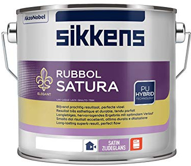 Sikkens Rubbol Satura (alle RAL-Farben) 2,5l - getönt nach RAL-Farbton (RAL 9010 Reinweiß) - auch andere
