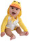 Cuddle Club Costume da Bagno Neonato Sunzies - Tutina da Spiaggia - Costumi Interi Coprenti per Bambini - Papero Giallo - 12-18 Mesi