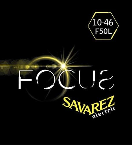 Savarez cordes de guitare électrique Focus Stainless Steel Set Light .010-.046 F50L