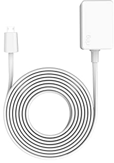 Ring Netzteil mit Netzkabel (3 m) für die Ring Indoor Cam (Weiß)