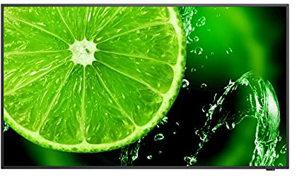 NEC MultiSync E438 109,22cm 43Zoll E Series Large Format Display UHD 350cd/m2 Direct LED Backlight 16/7 Proof Media Player, Schwarz
