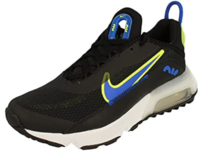 NIKE Air Max 2090 GS Running Trainers DA4669 Sneakers Schuhe (UK 5 US 5.5Y EU 38, Black Racer Blue Volt 001), Black Racer Blue Volt 001, 38 EU
