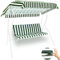 Dondolo Italytech - Cuscino 3 Posti Sfoderabile con Tettuccio - Cuscini (135x50 cm) (No Struttura)