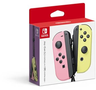 【任天堂純正品】Joy-Con(L) パステルピンク/(R) パステルイエロー