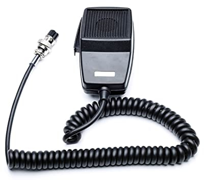 HASMI CB-507. Microfono Mic Speaker. PTT. Connettore Rotondo a 4 Pin Mobile Radio Walkie Talkie Car CB. Abbigliamento a Due Vie Adatto for Cobra Adatto for uniden Adatto for la Galassia