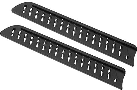 PATIKIL 2 Stück 215x32mm Messerschutzhülle für 203mm/8 Brotmesser, Universal Messerscheide aus PP Kunststoff Klingenschutz Messerhülle für Küchen Haushalt Hotel Esszimmer, Schwarz