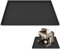 SVUPUE kaffeemaschine Matte, Unterlage Kaffeemaschine aus Silikon, 48x30cm Kaffeevollautomat Barista Zubehör, Anti Rutsch kaffemaschinen unterlage, Kaffeevollautomat Silikonmatte, Schwarz