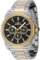 Invicta Herren Analog Quarz Uhr mit Edelstahl Armband 46845