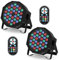 DELIBANG RGB LED Par Scheinwerfer, 2PCS 36 LED Strahler DMX512 mit Fernbedienung und Sound-Aktivierung, Disco licht Partylicht für DJ, Hochzeit, Konzert, Club, Bar