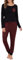 Vlazom Pyjama Femme Hiver Ensemble de Pyjama à Manches Longues Vêtements de Nuit à Carreaux avec Poches pour Noël，A-Noir/Rouge，M