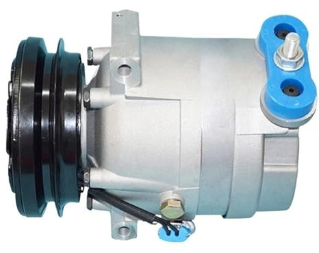 Compresor de aire acondicionado compatible con Daewoo Lanos 1998-2002 700653 700696 700699 96245940 96245943 96255980 67210 68210 V5