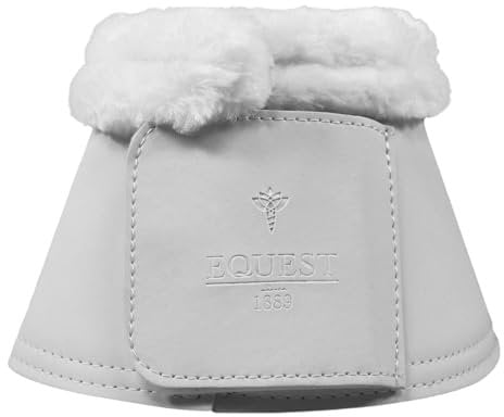 EQuest Hufglocke Air Flow Mesh 2.0, 2er Set, weiß, M/Cob - schützt den Hufballen des Pferdes