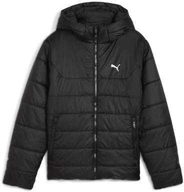 PUMA Unisex Kinder Ess Hooded Padded Jacket Mantel (1er Pack)