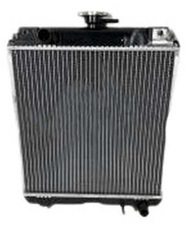 Meckparts Radiador de tanque de agua de aluminio RB411-42300 RB41142300 compatible con excavadora Kubota U25S U25-3S