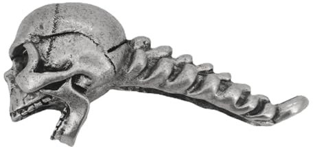 Jrifedptry Skull Shape Beer Bottle Opener Portable Keychain Alloy Glass Bottle Cap Opener Alloy 1 Piece