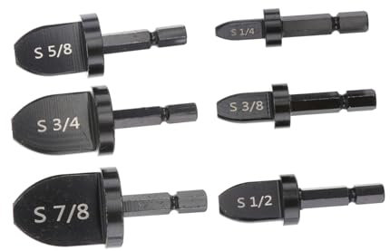 Gadpiparty 1 Satz 6st Britischer Rohraufweiter Stauchen Fensterdichtung Für Tragbare Klimaanlagen Stecker Fensterbelüftungssatz Schlauch Zange Rad Schleppen Bieger Teile Stahl Black