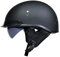 Halbschalenhelm mit ECE, Jethelm Retro mit Sonnenblende, Chopper Helm Roller Helm Offenem Helm, Street Moped Halbhelme, mit Herausnehmbarem und Waschbarem Futter XXL(63-64cm)