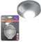 Osram NIGHTLUX Deckenleuchte, Silber, mit Bewegungs- & Lichtsensor, batteriebetrieben, IP20, 105 lm, 4000K, einfache Montage und robustes Gehäuse.