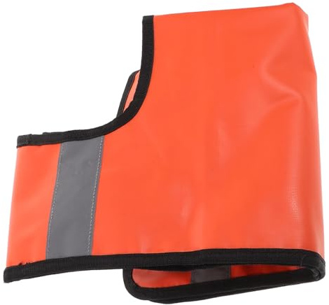 Ipetboom Amortisseur Câble Treuil Multifonctionnel Orange avec Bandes Réfléchissantes, Protection Renforcée pour Câbles de Remorquage et Treuil, Tampon Antidérapant Solide pour Sécurité