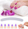 Trade Shop - Kit 50 Lime Banana Grana 100/180 Ricostruzione Unghie Gel Uv Nail Manicure