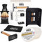 Rasierset - Sicherheitsrasierer/Sicherheitsrasierer + 5 Doppelklingen + Rasierpinsel + Rasierseife 150ml + Alaunstein ✮ BARBER TOOLS ✮