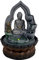 Bouddha de Table Cascade Fontaine Fengshui méditation relaxante décoration d'intérieur pour la Maison, Bureau, décoration de Chambre