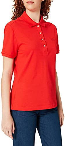Lacoste Pf5462 Polo, Donna, Rosso, 40