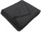 MERCURY TEXTIL- Colcha Multiusos Sofa,Manta Foulard,Plaid para Cama,Cubresofa Cubrecama,jarapas,Comoda Practica y Suave. Poliester Algodón (180 x 260cm, Liso Negro)