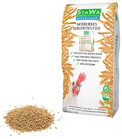STAWA Wachtelfutter Legekorn WinterFit, ideal für Wachteln in der kalten Jahreszeit, ohne künstliche Konservierungs- und Farbstoffe, 10 kg