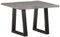 vidaXL Akazienholz Massiv Couchtisch mit Baumkanten Beistelltisch Wohnzimmertisch Kaffeetisch Sofatisch Teetisch Tisch 60x60x40cm Eisen