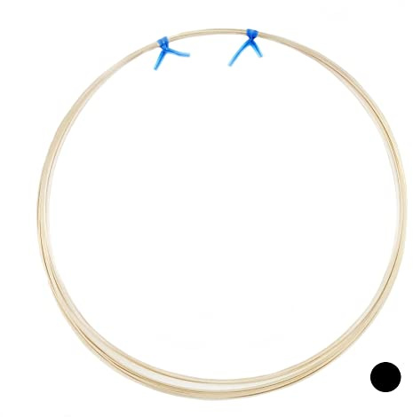 CRAFT WIRE - Alambre de oro amarillo macizo de 14 quilates de calibre 24