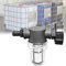 Raccordo per vasca da 1000 L connettore per tubo da giardino con funzione di filtro S60 x 6 adattatore per serbatoio dell'acqua IBC giunto per tubo da giardino per collettori di acqua piovana (agode)