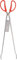Pinze per granchi per granchi vivi, Manici in plastica in Acciaio Inossidabile, pinze per Forbici con Clip Multifunzione Pinza per rifiuti Pinze da Cucina per Cucinare(Bocca Dritta)