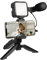 LogiLink Vlogger - Kit de 36 Luces LED con micrófono y trípode para Smartphones de 4,7 a 7, Color Negro