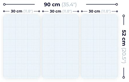 DEQORI personalisierte Herdabdeckplatte Glas | 3-teilig 90x52 cm | eigenes Foto | Ceranfeld Abdeckplatte für Küche | universal Herd-Abdeckung mit Bild | Glasplatte & Schneidebrett für Kochplatten