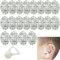 Toulifly Protege Oreille, Autocollants Pour Oreilles étanches Pour Enfants, Cache Oreille Piscine Enfant, Protections Pour Ies Oreilles de Bébé, Pour la natation, la douche, le surf, Lot de 20