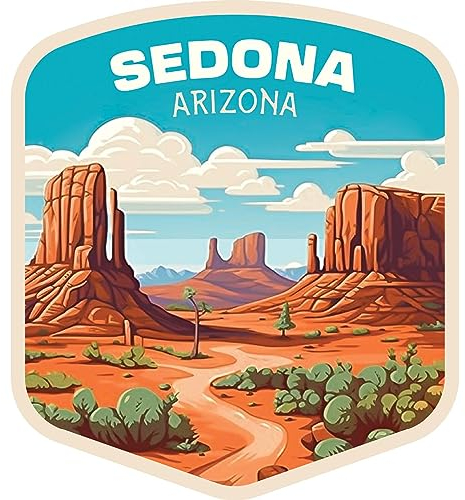 R and R Imports Sedona Arizona Design A Souvenir Kühlschrankmagnet, 10,2 cm