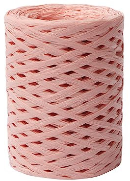 Ficelle pour emballer des Cadeaux, Papier Raphia pour Bricolage, Ruban Bricolage en Papier, Ruban Papier d'emballage, Ruban pour Crochet, Tissage, Bricolage, décoration d'emballage