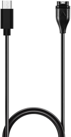 Replacement Charging Dock Cable Compatible With Garmin Venu 3/Venu 3S/Vivoactiv 5/Tactix7 Amoled/Epix Pro, Disscool Type C Cable Charger Stand Smart Watch Accessories(1M/3.3FT)
