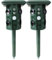 ERNZI 2 Pcs, Solar Powered Cat Repellent for Outdoor Ultrasonic Cat Scarer for Gardens with Waterproof Pet Deterrent for Gardens Flashing Light Motion Sensor Fox Deterrents for Fox, Dog, Bird