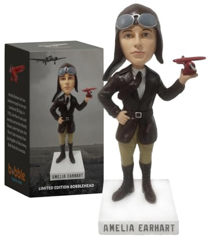 Amelia Earhart Wackelkopf