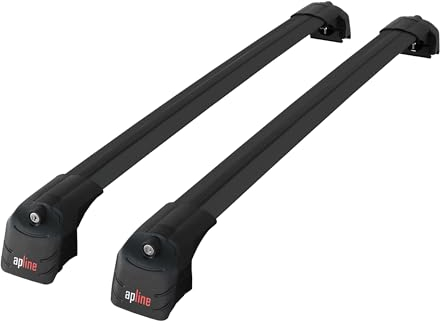 Kompatibel mit Jeep Grand Cherokee (WK2) 2011-2021 Relingträger ACE-2 Dachträger Gepackträger SCHWARZ