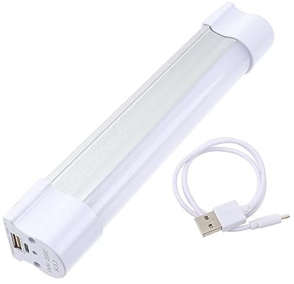 Veemoon Tageslichtlampenröhre Tragbares Wiederaufladbares Notnachtlicht -lichtstreifen Für
