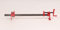 JEH 3/4 1200 mm incluso morsetto morsetto tubo fascetta morsetti morsa morsetto lavorazione del legno incollaggio tubo resistente - nero e rosso