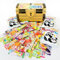 【100 pièces】Treasure Box boîte de bonbons japonaise Dagashi assortment 100 (+3) set de goûter cadeau fête confiseries