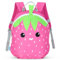 Juicy Bumbles Kindergartenrucksack Mädchen Kinderrucksack Mit Brustgurt Kita Rucksack Kindergarten Kindergartentasche Kinderrucksäcke Kinder Kleinkind 2-5 Jahre Erdbeere
