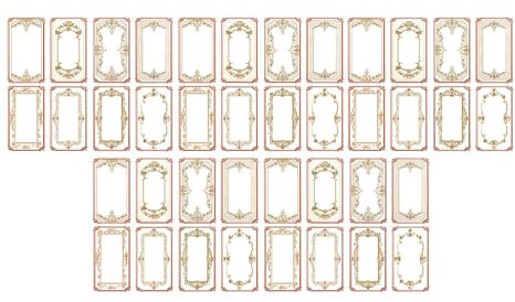 Qukaim 50 Stück DIY Haftnotizen Scrapbook Haftnotizen, Mehrzweck, dekorative Haftpapier-Notizblöcke für DIY Handwerk, exquisites Design, ideal für Scrapbooking, 7,6 x 7,6 cm, 50 Stück