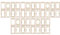 Qukaim 50 Stück DIY Haftnotizen Scrapbook Haftnotizen, Mehrzweck, dekorative Haftpapier-Notizblöcke für DIY Handwerk, exquisites Design, ideal für Scrapbooking, 7,6 x 7,6 cm, 50 Stück